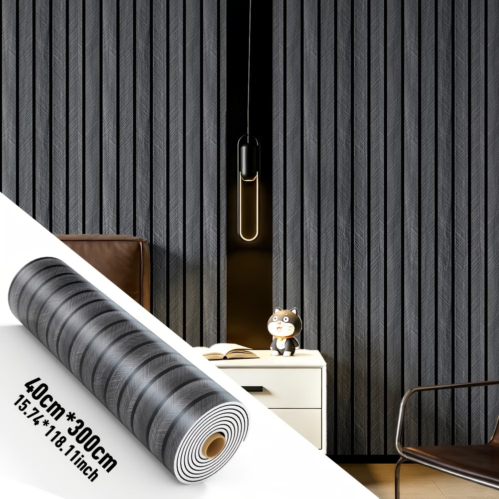 Pvc Panel Background - Kendinden Yapışkanlı Ahşap Desenli Duvar Panelleri,