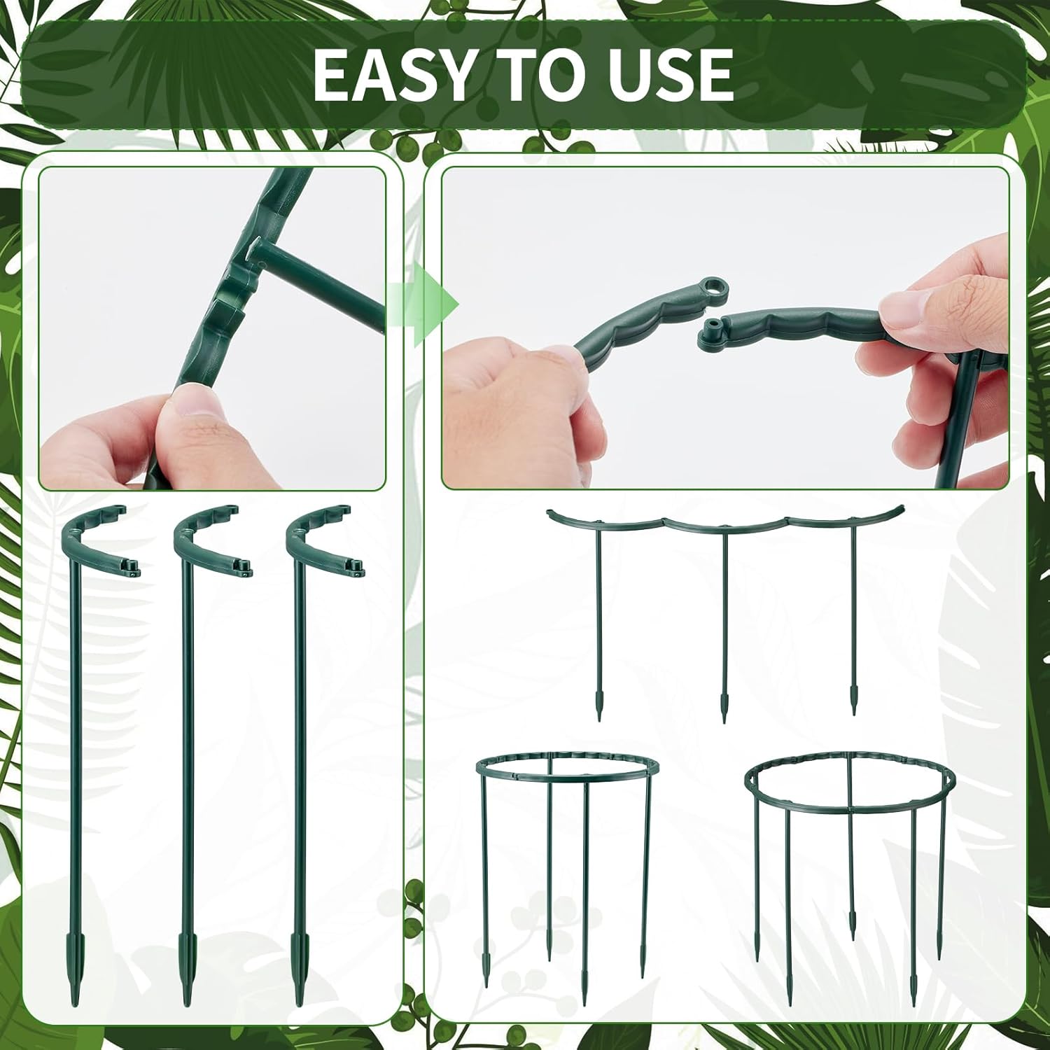 1/16 adet bitki destek çubuğu  - Vine Climbing Plastic incelemesi ve fiyatı