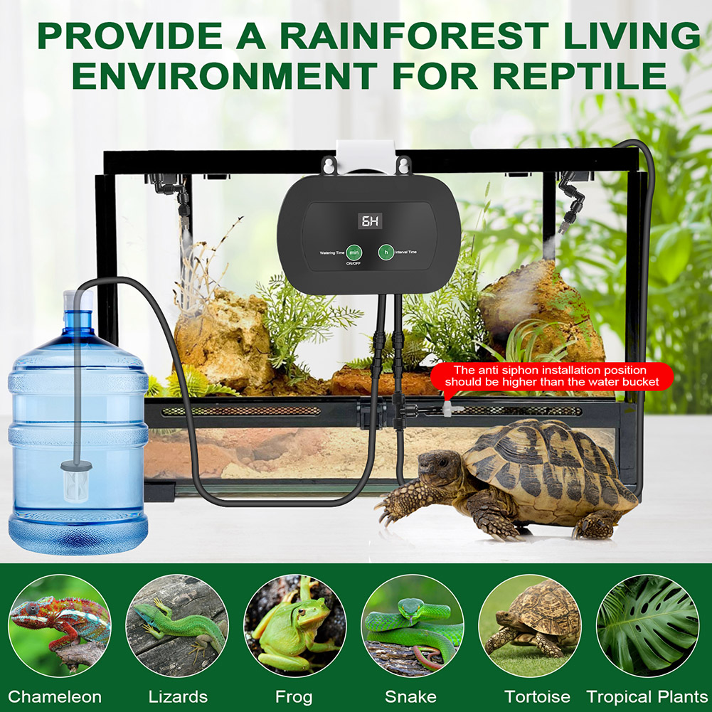 Zamanlayıcılı ve 360 Dereceli  - Misting Nozzle Reptile incelemesi ve fiyatı