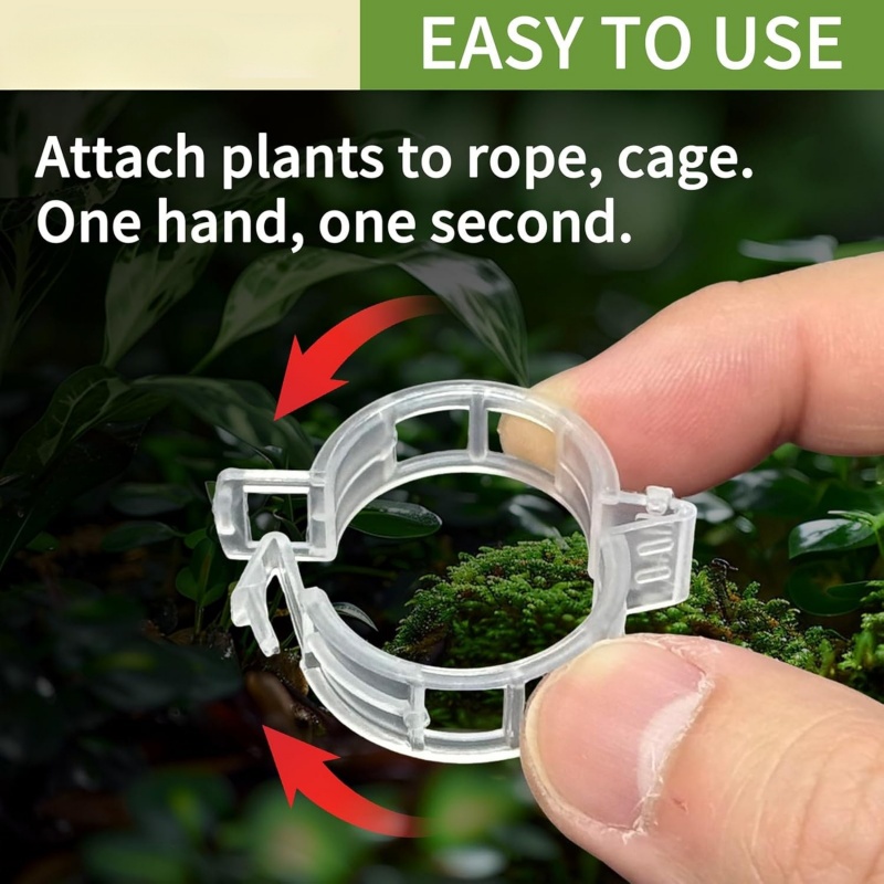 500 Adet Plastik Bitki Destek  - Vine Climbing Plastic incelemesi ve fiyatı