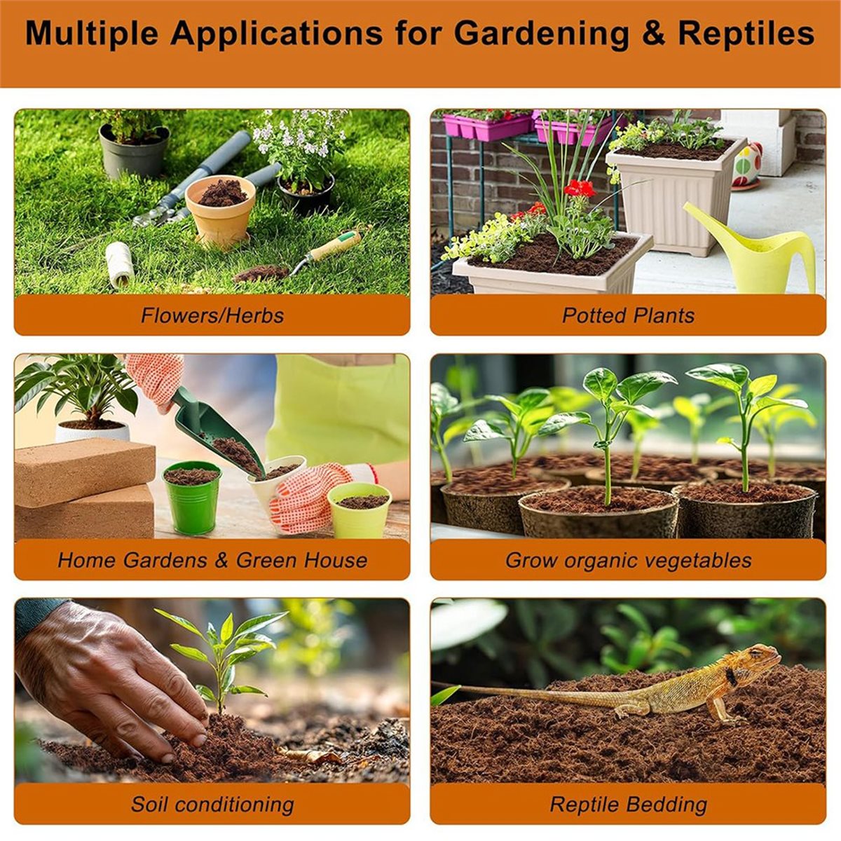 HITL 3'lü Paket Tuğlalar, Bitk - Substrate Coconut Fiber incelemesi ve fiyatı